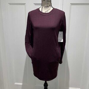 ATHLETA Balance Dress - M Petite | Spiced Cabernet – NEW WITH TAGS